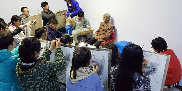 中房附近高考美术学习,美术